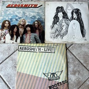 Aerosmith vinyl albums 3
